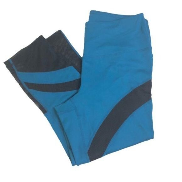 Z by Zella Dark Teal Capri Leggings - Picture 1 of 2